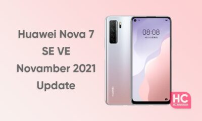 Huawei Nova 7 SE November 2021 update