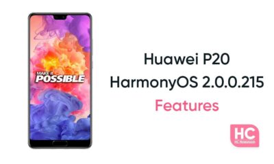 Huawei P20 HarmonyOS 2.0.0.215