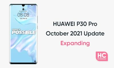 huawei p30 pro october 2021 update