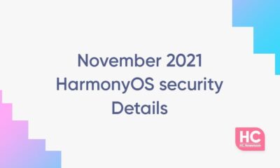 HarmonyOS November 2021 mobile security detail