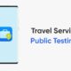 Travel Service public testing