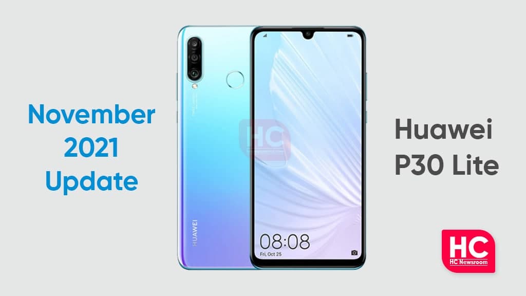 Huawei P30 Lite November 2021 update