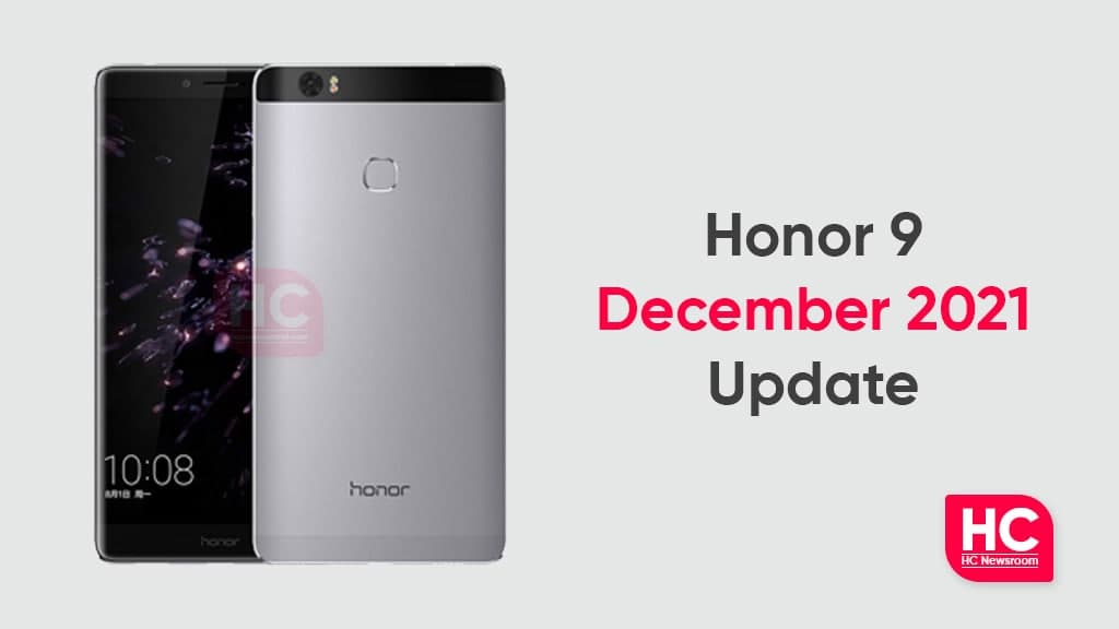 Honor 9 December 2021 update