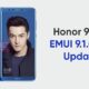 honor 9 lite EMUI 9.1.0.189 update
