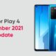Honor Play 4 November 2021 update