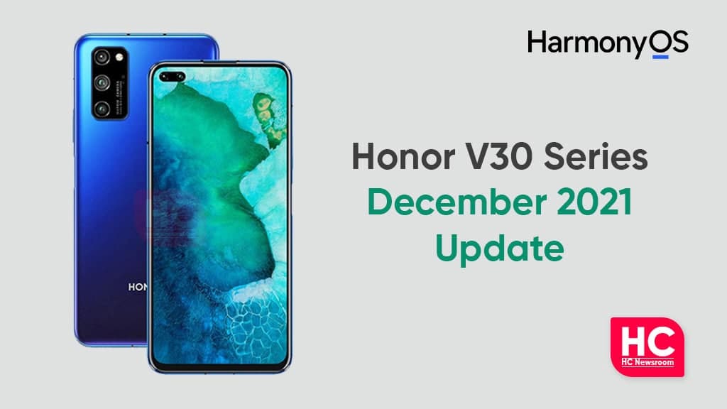 Honor V30 December 2021 update