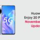 Huawei Enjoy 20 Plus update