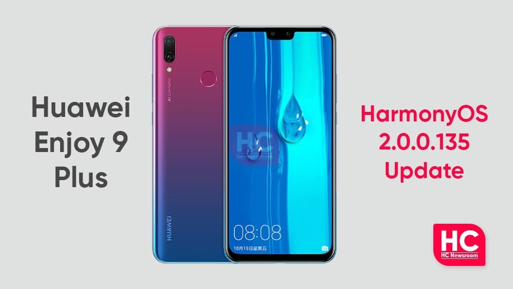 Huawei Enjoy 9 Plus 2.0.0.135 update