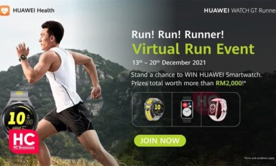 Huawei malaysia runner campaign