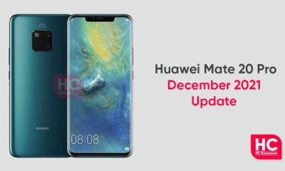 Huawei Mate 20 Pro December 2021 update