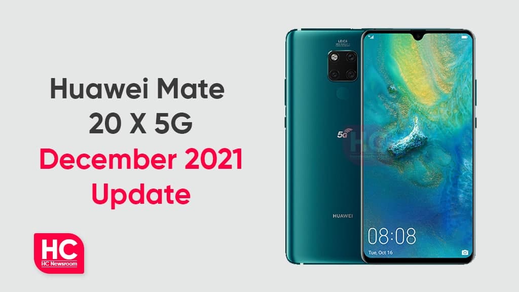 Huawei Mate 20 X December 2021 update