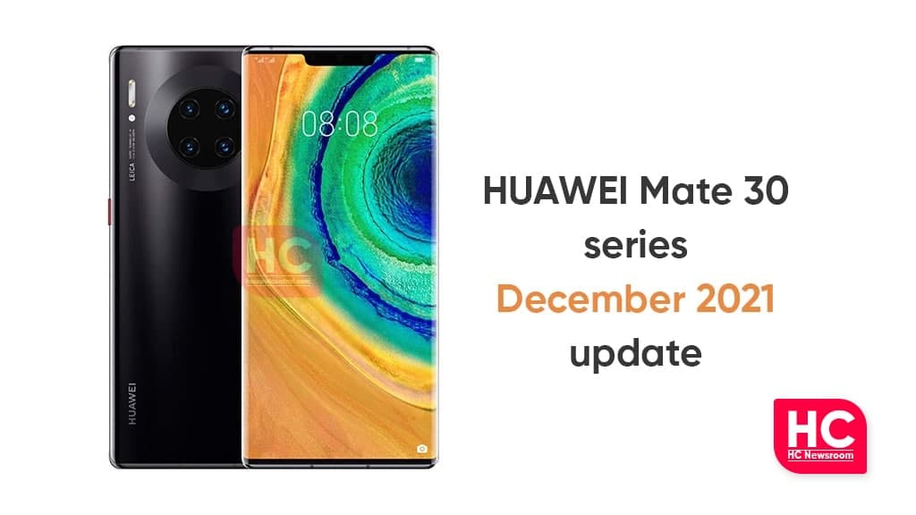 Huawei Mate 30 December update
