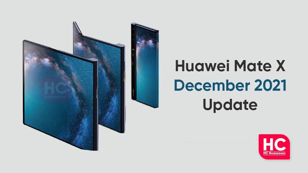 Huawei Mate X December 2021 update
