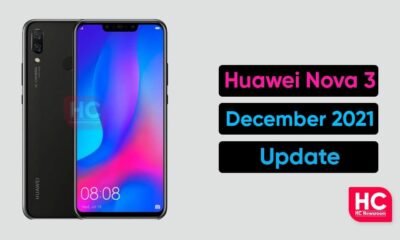 Huawei Nova 3 December 2021 update