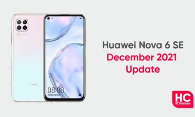 Huawei Nova 6 SE December 2021 update