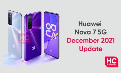 Huawei Nova 7 December update
