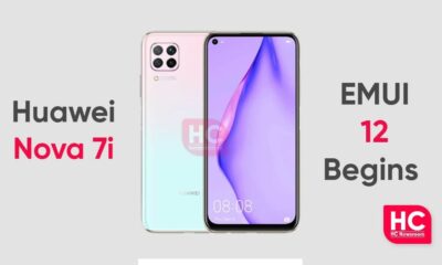 Huawei Nova 7i EMUI 12 beta