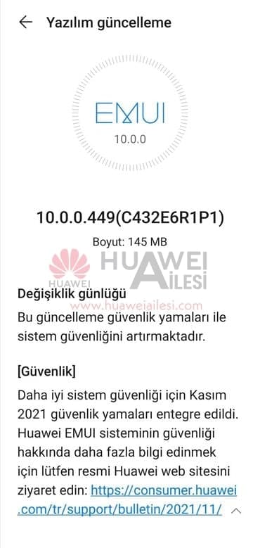 Huawei P Smart Pro November update