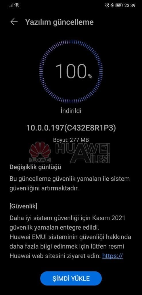 Huawei P20 Pro November update