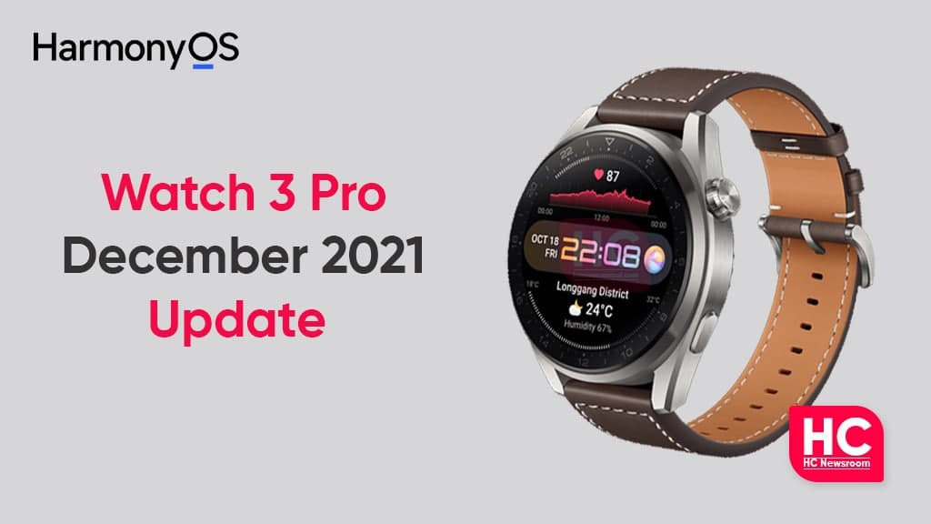 Huawei Watch 3 Pro December update