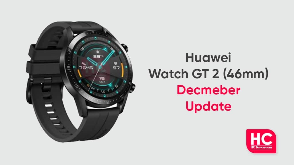 Huawei Watch GT 2 December 2021 update