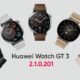 Huawei Watch GT 3 2.1.0.201 update