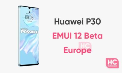 Huawei P30 EMUI 12 beta europe