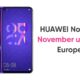 Huawei nova 5T November update Europe