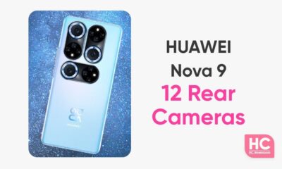 Huawei Nova 9 12 rear cameras