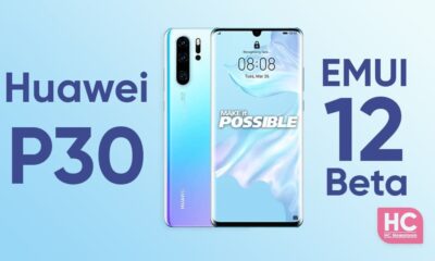 Huawei P30 EMUI 12 beta