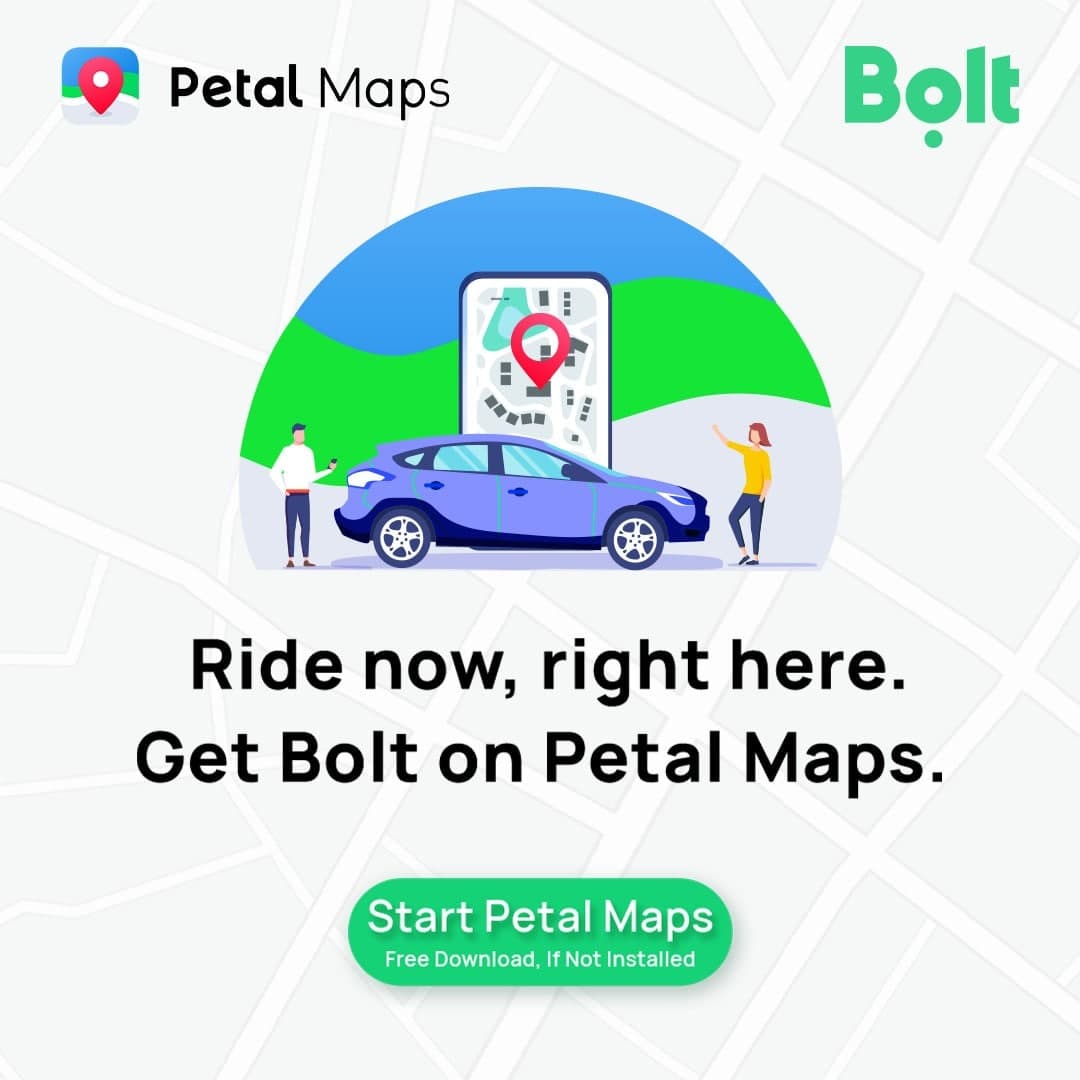 Huawei Petal Maps Bolt