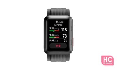 Huawei Watch D Blood Pressure Renders