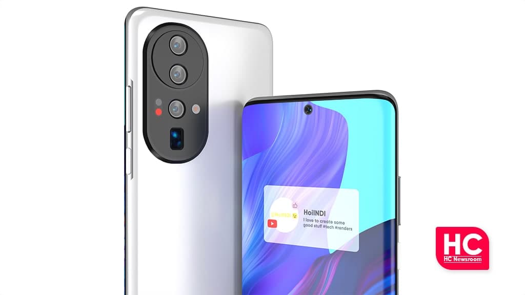 Honor 70 Pro concept renders shows Huawei P50 Pro similarities 