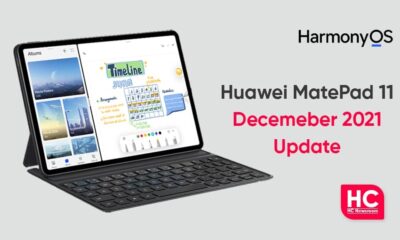Huawei MatePad 11 December 2021 update Europe