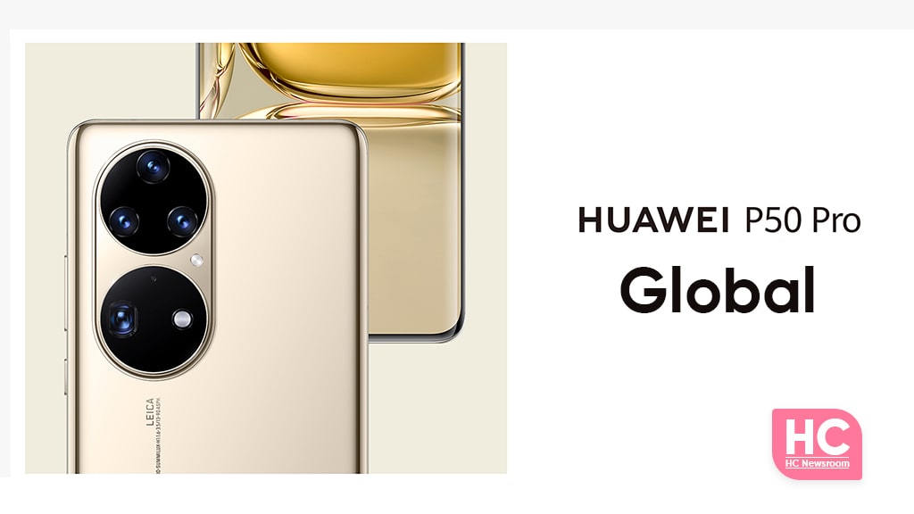 Global launch of the Huawei P50 Pro