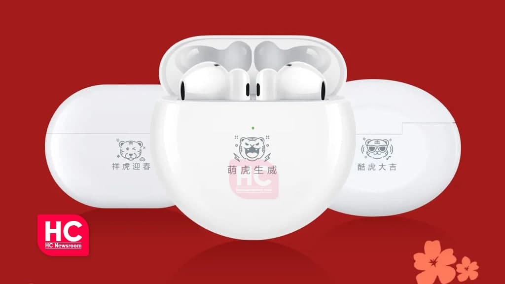 Huawei FreeBuds Year of the tiger engraving