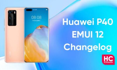 Huawei P40 EMUI 12 changelog
