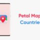 Huawei Petal maps countries