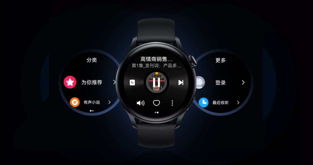 Huawei Watch 3 Lazy Listening features