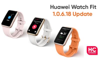 Huawei Watch Fit 1.0.6.18 update