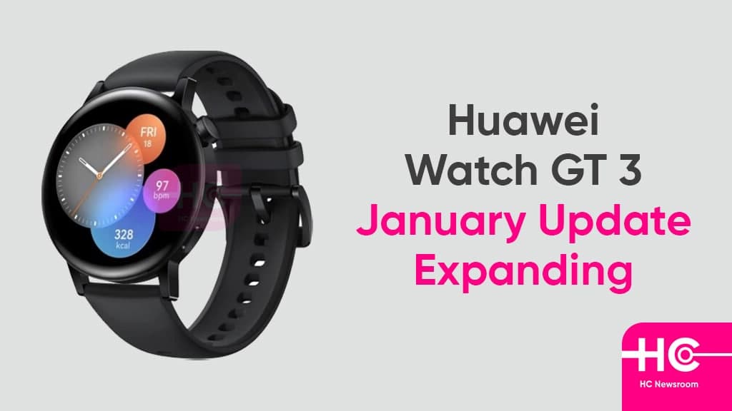 Huawei Watch GT 3 January 2022 update