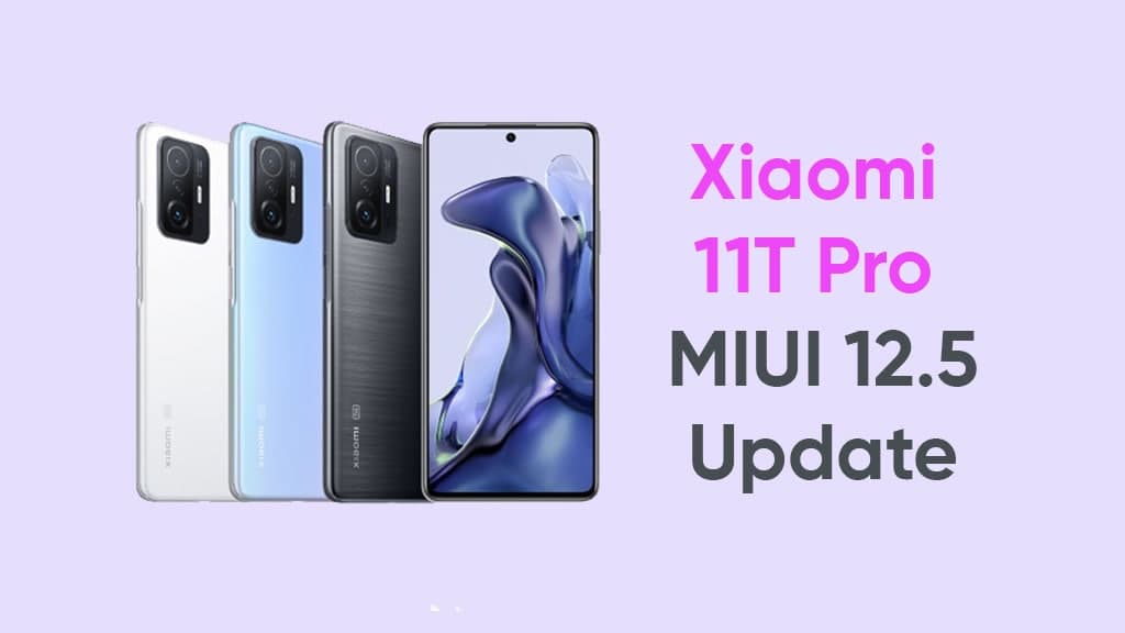 Xiaomi 11T Pro MIUI 12.5 January 2022