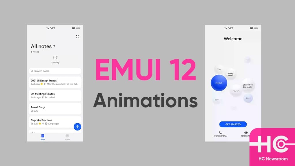 EMUI 12: Realistic animation effects - HC Newsroom