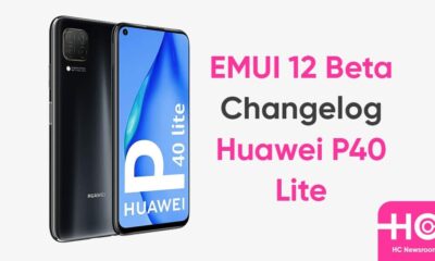 Huawei P40 Lite EMUI 12 beta changelog