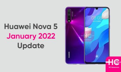 Huawei Nova 5 January 2022 update