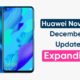 Huawei Nova 5T December 2021 update expanding