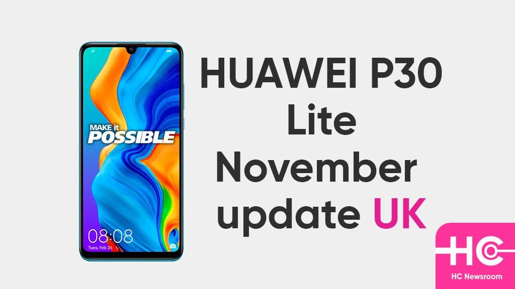 huawei p30 lite november 2021 update uk
