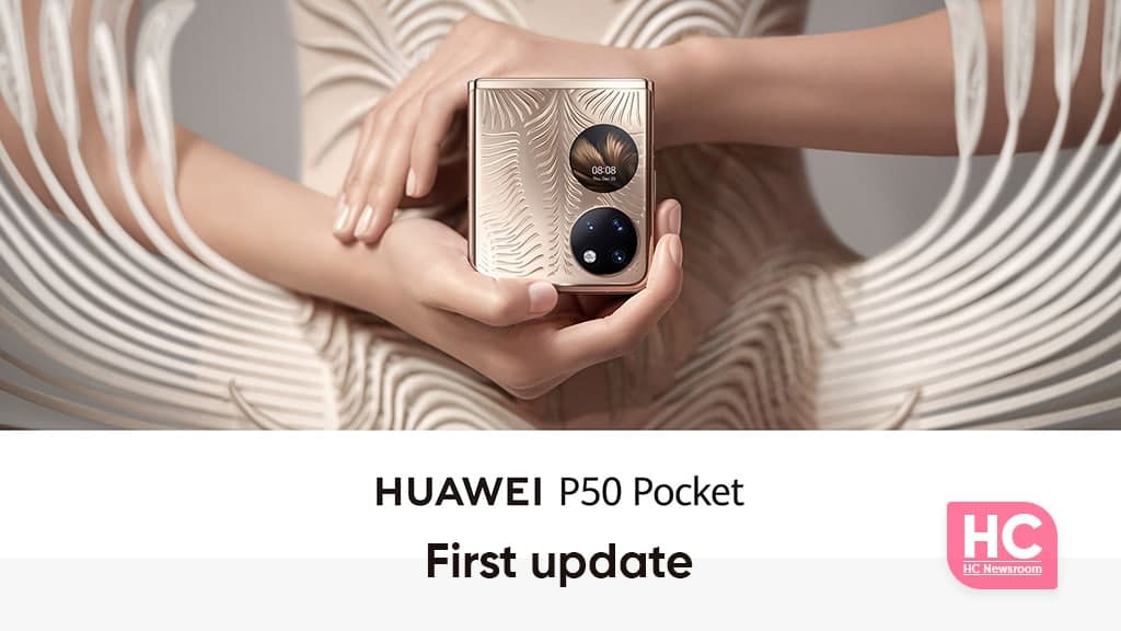 Huawei P50 pocket first software update