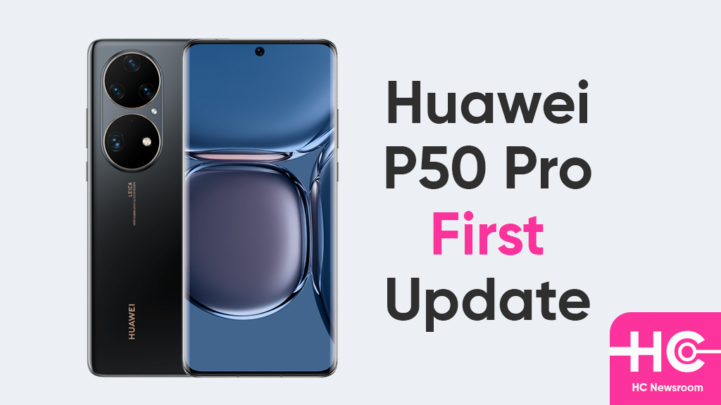 Huawei P50 first software update