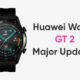 Huawei Watch GT 2 Major update installed